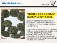 `열 내려주고 몸속 독소 내보냅니다` 알고 먹으면 더 맛있는 수리취떡